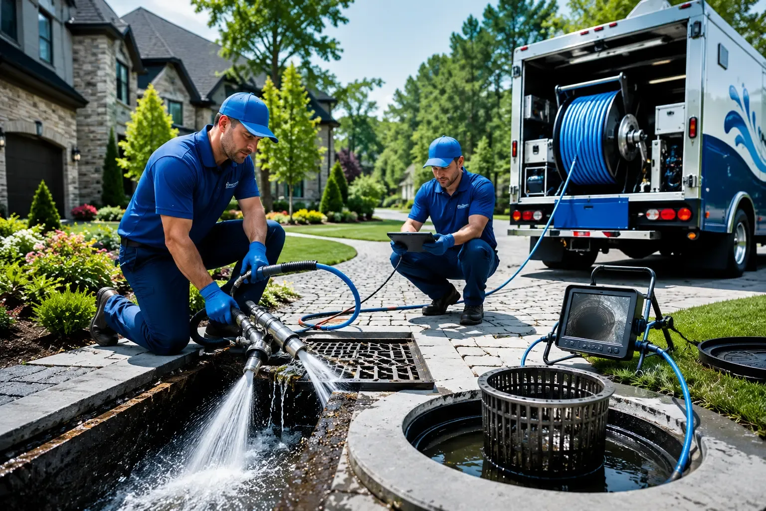 Local outdoor drain cleaning professionals in Verdunville, WV
